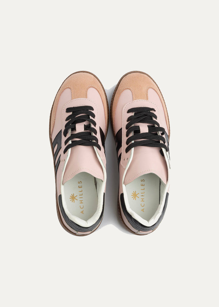 G-Sneakers Laceup Comfy Sneakers | Pink