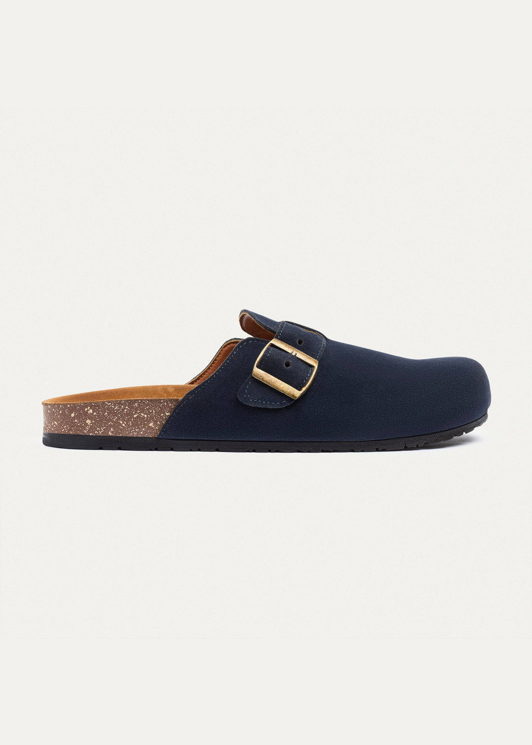 Boston Soft Footbed Suede Leather- Navy Blue