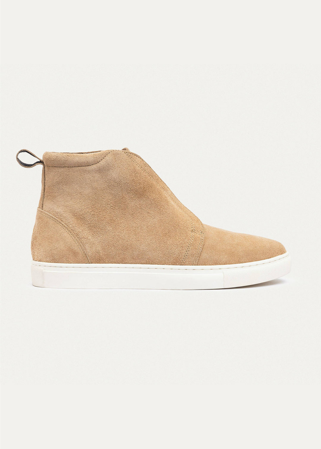 Achilles | Urban Suede Mid-Top Sneakers | Beige