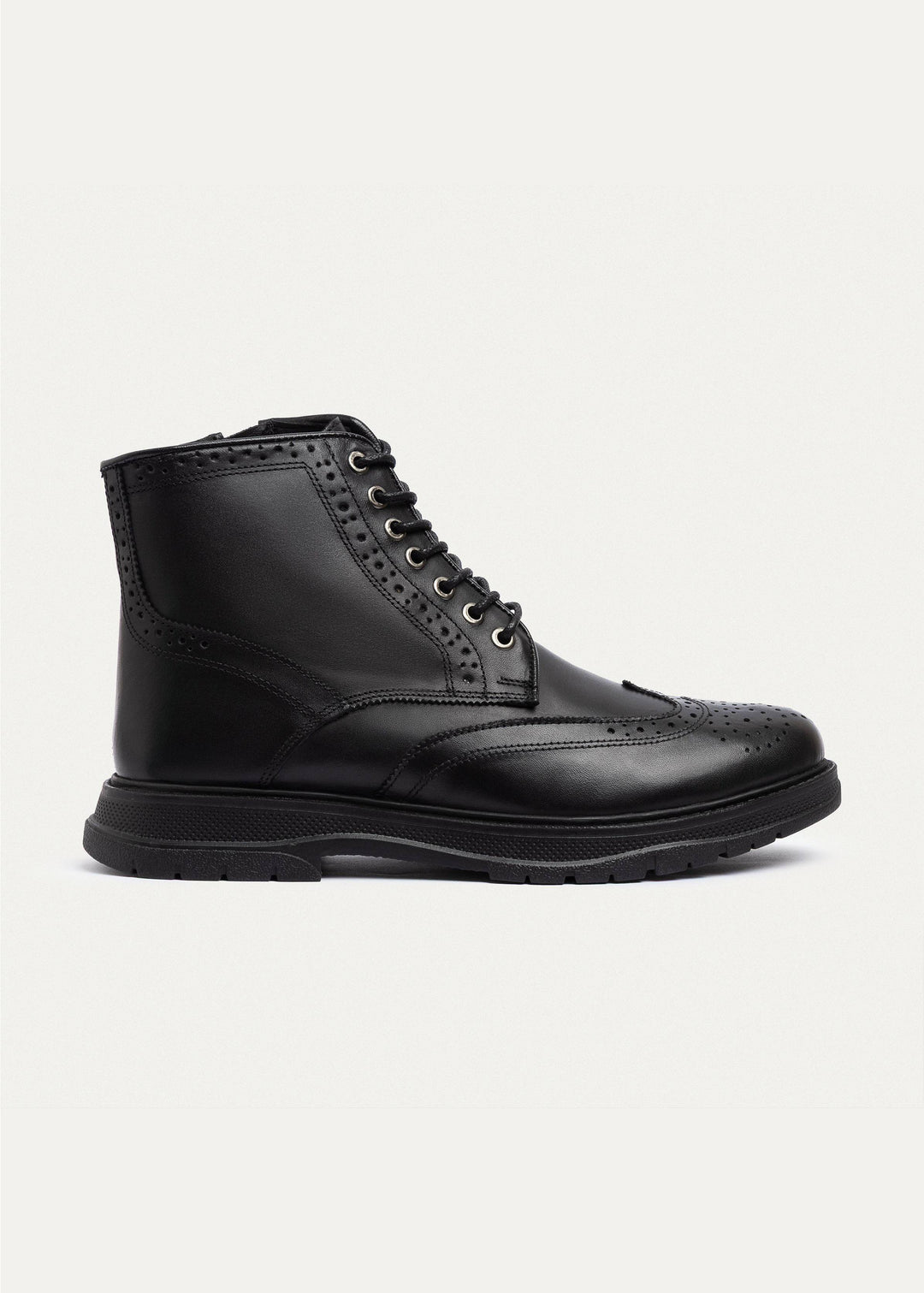 Achilles | Regent Brogue Boots | Black