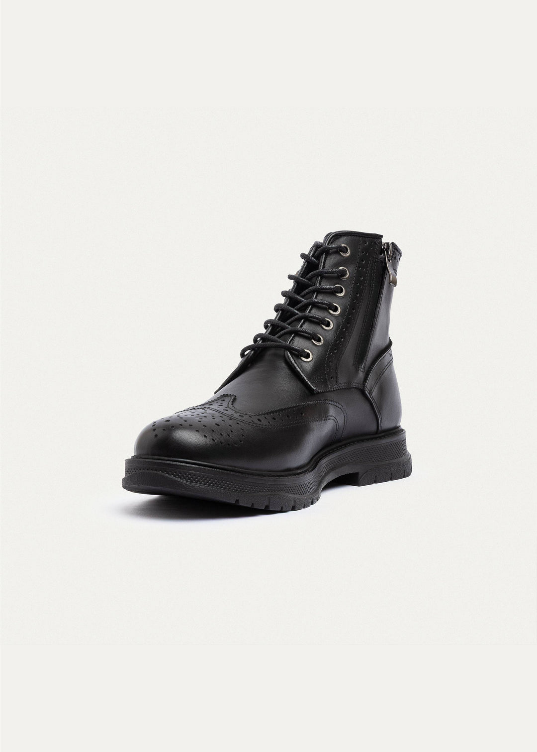 Achilles | Regent Brogue Boots | Black