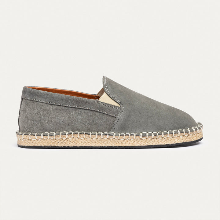 Achilles | Men's Espadrille Suede Edition - Gray