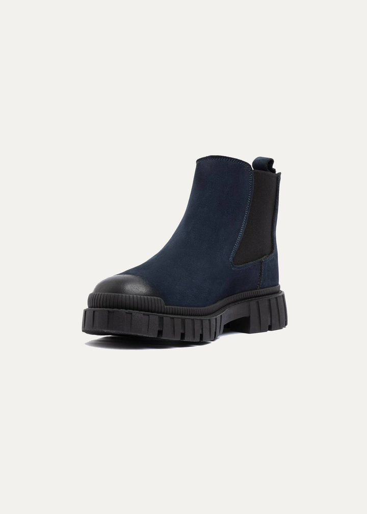 Stride Chelsea Boots | Navy Blue