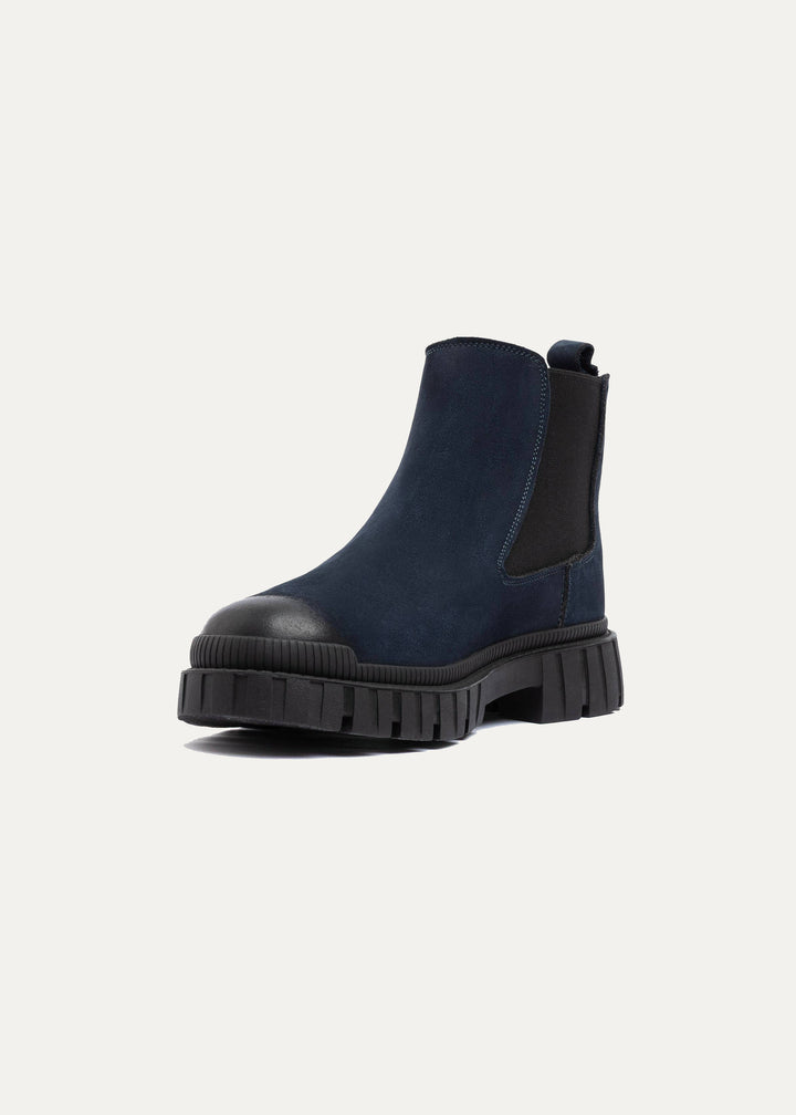 Achilles | Stride Chelsea Boots | Navy Blue
