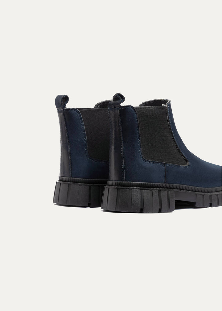 Achilles | Stride Chelsea Boots | Navy Blue
