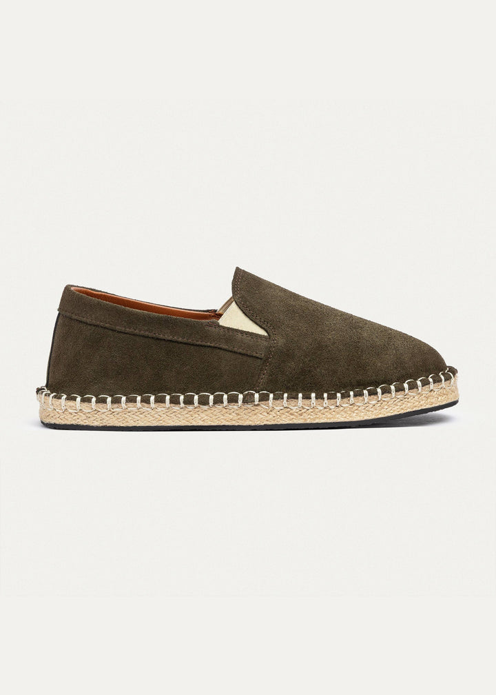 Men's Espadrille Suede Edition | Olive