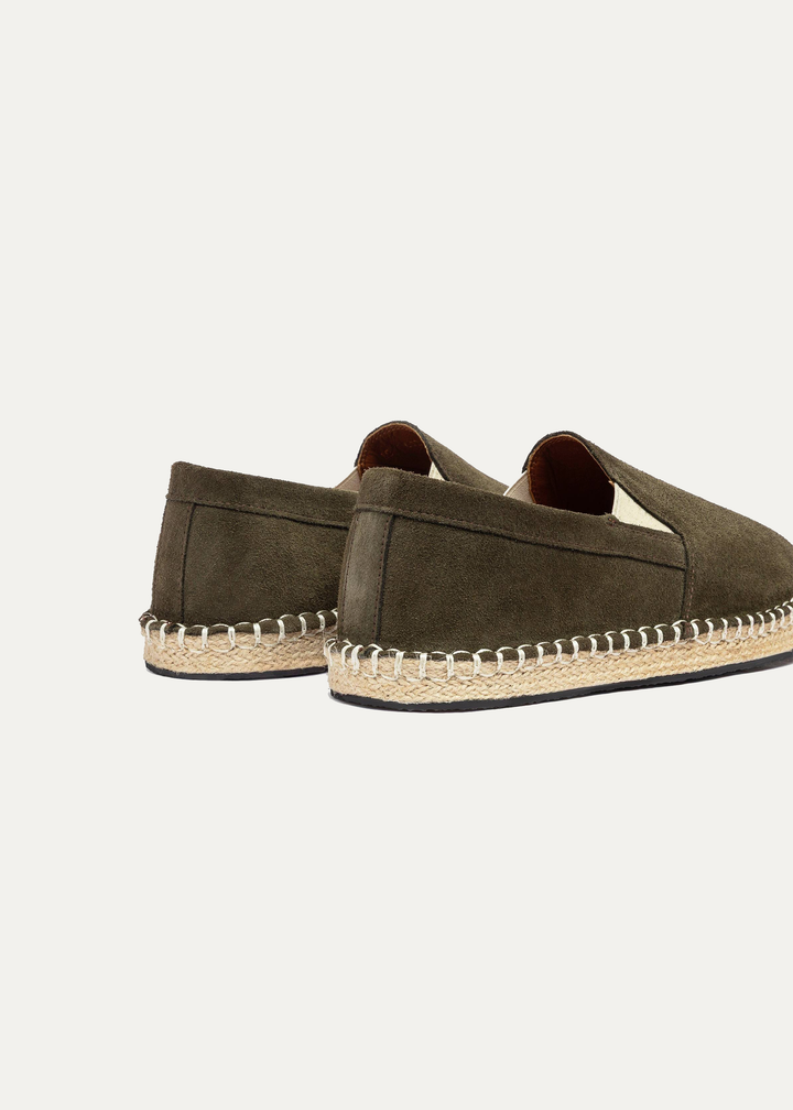 Men's Espadrille Suede Edition | Olive