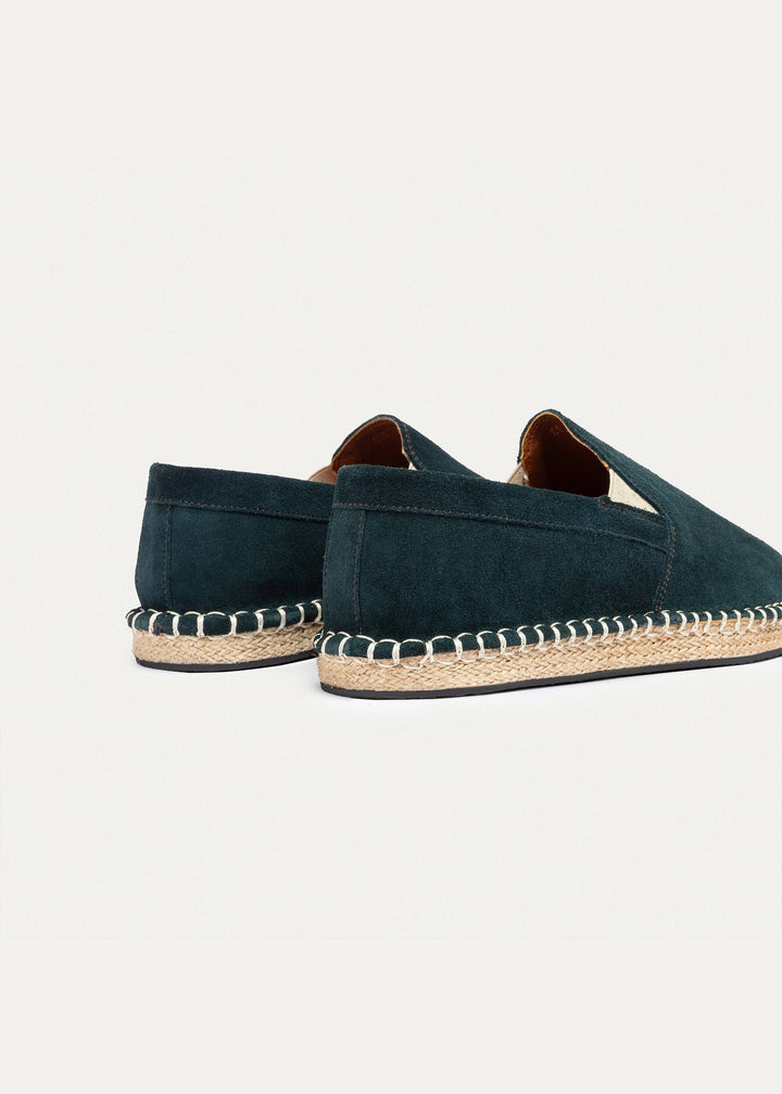 Men's Espadrille Suede Edition | Dark Green