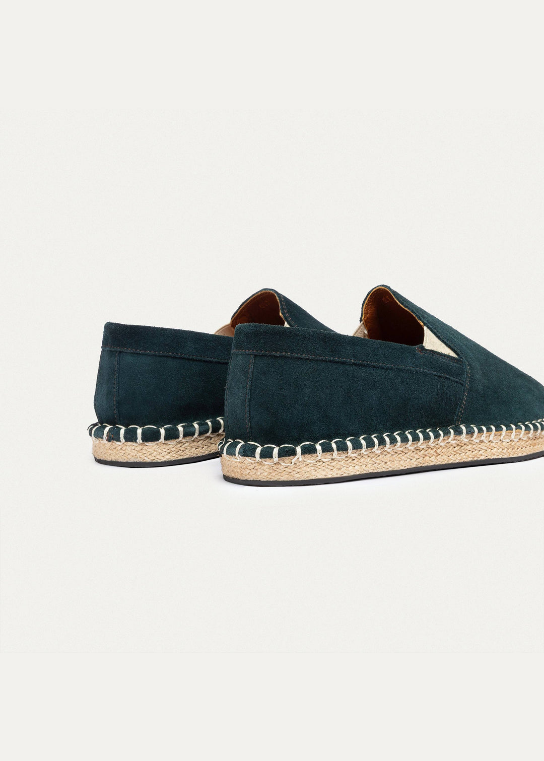 Achilles | Men's Espadrille Suede Edition - Dark Green