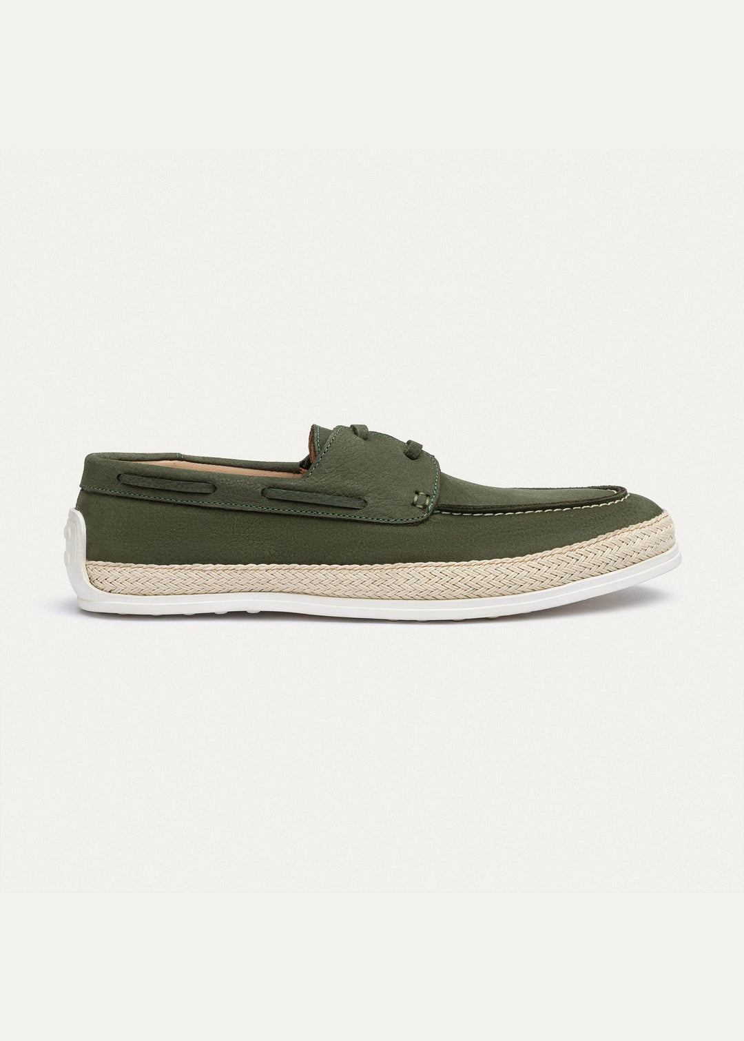 Achilles | Dune â€“ Deck-Style Loafers-Olive
