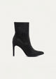Crystal Elegance Ankle Boots | Black