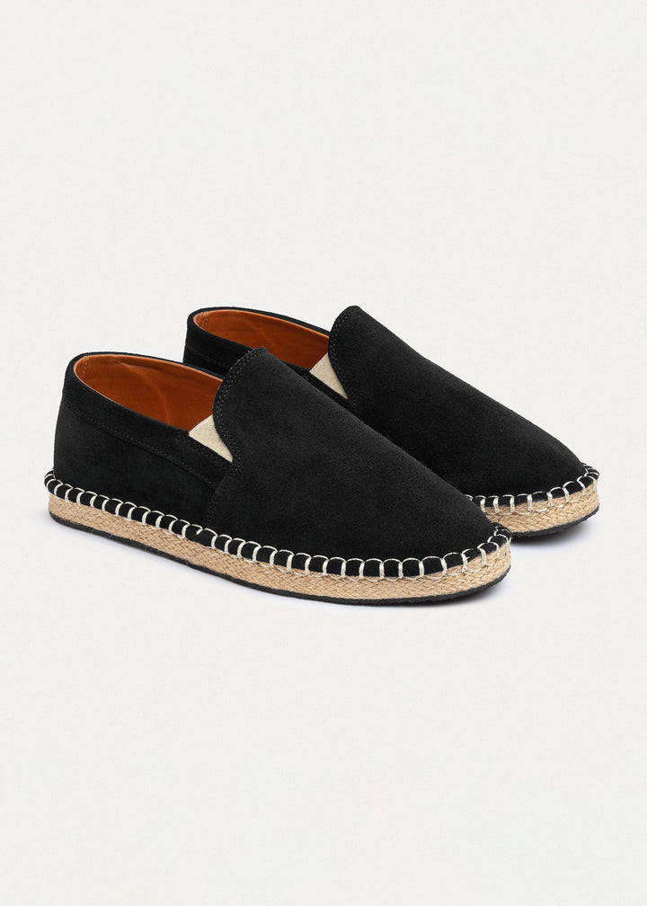 Men's Espadrille Suede Edition | Black