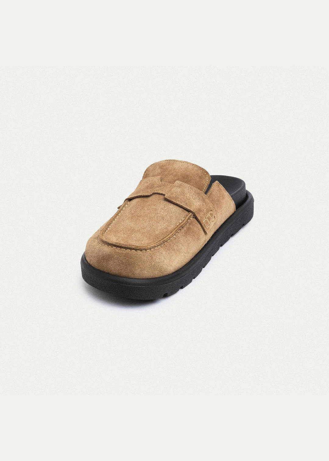 Achilles Suede Slip-On Loafer Mule | Cafe