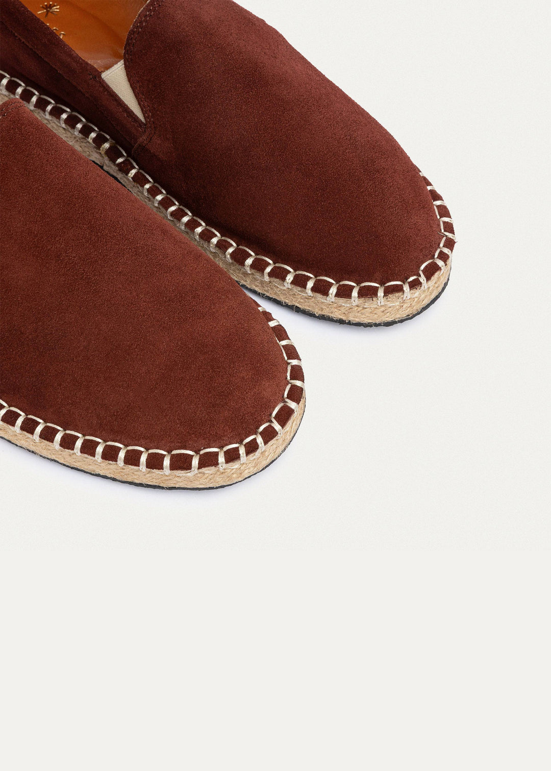 Achilles | Men's Espadrille Suede Edition - Oxblood