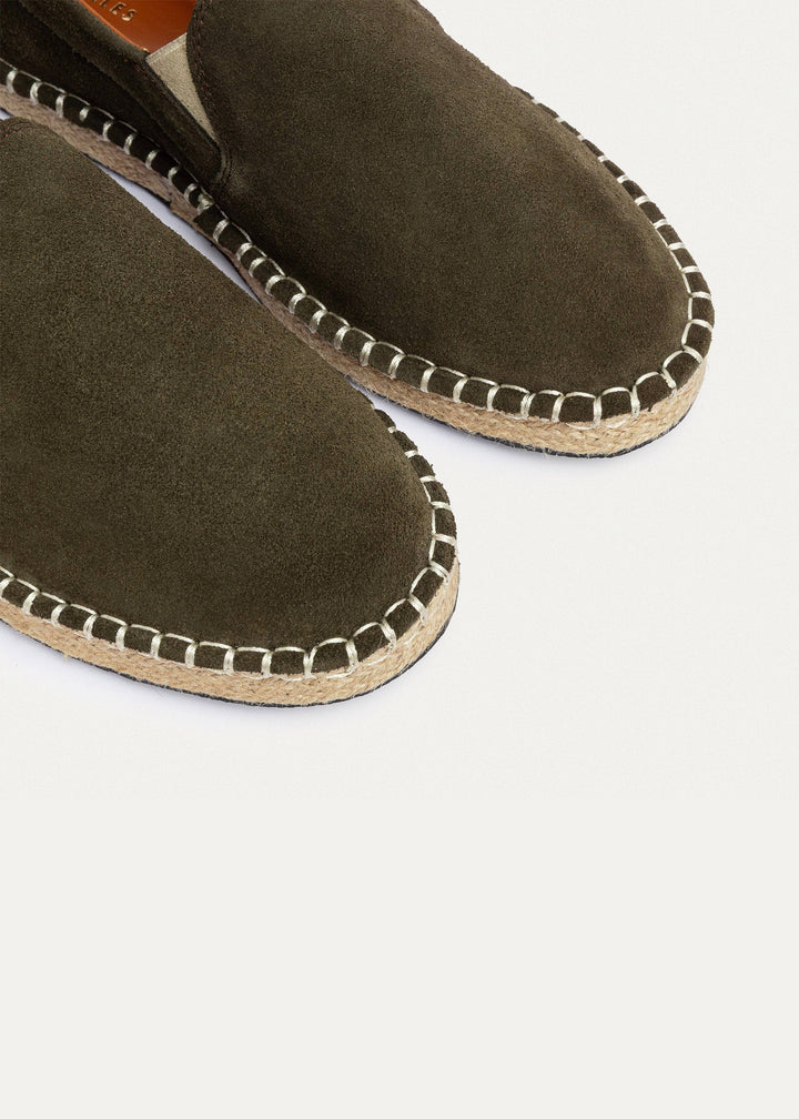 Men's Espadrille Suede Edition | Olive