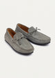 Harbor Classic Men’s Leather Boat Shoes | Gray