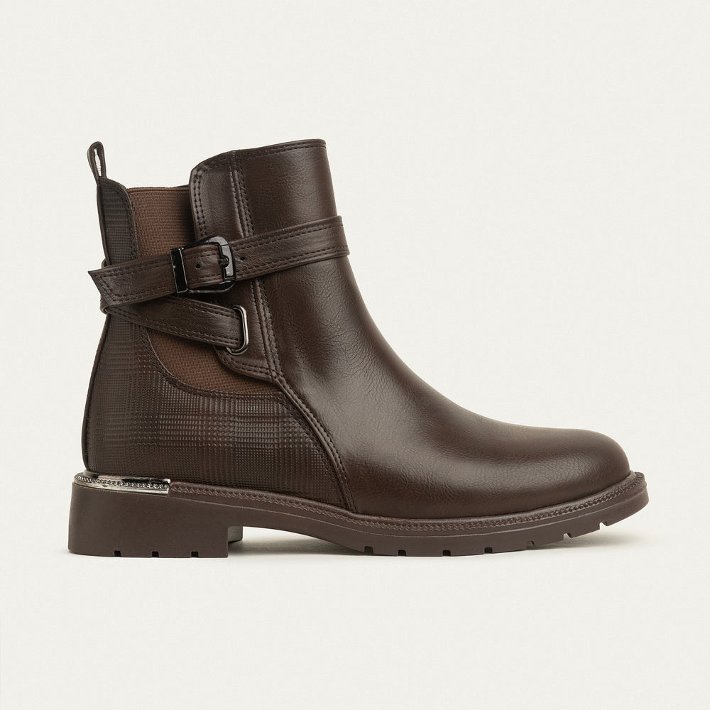 Amara Ankle Boot -  Brown