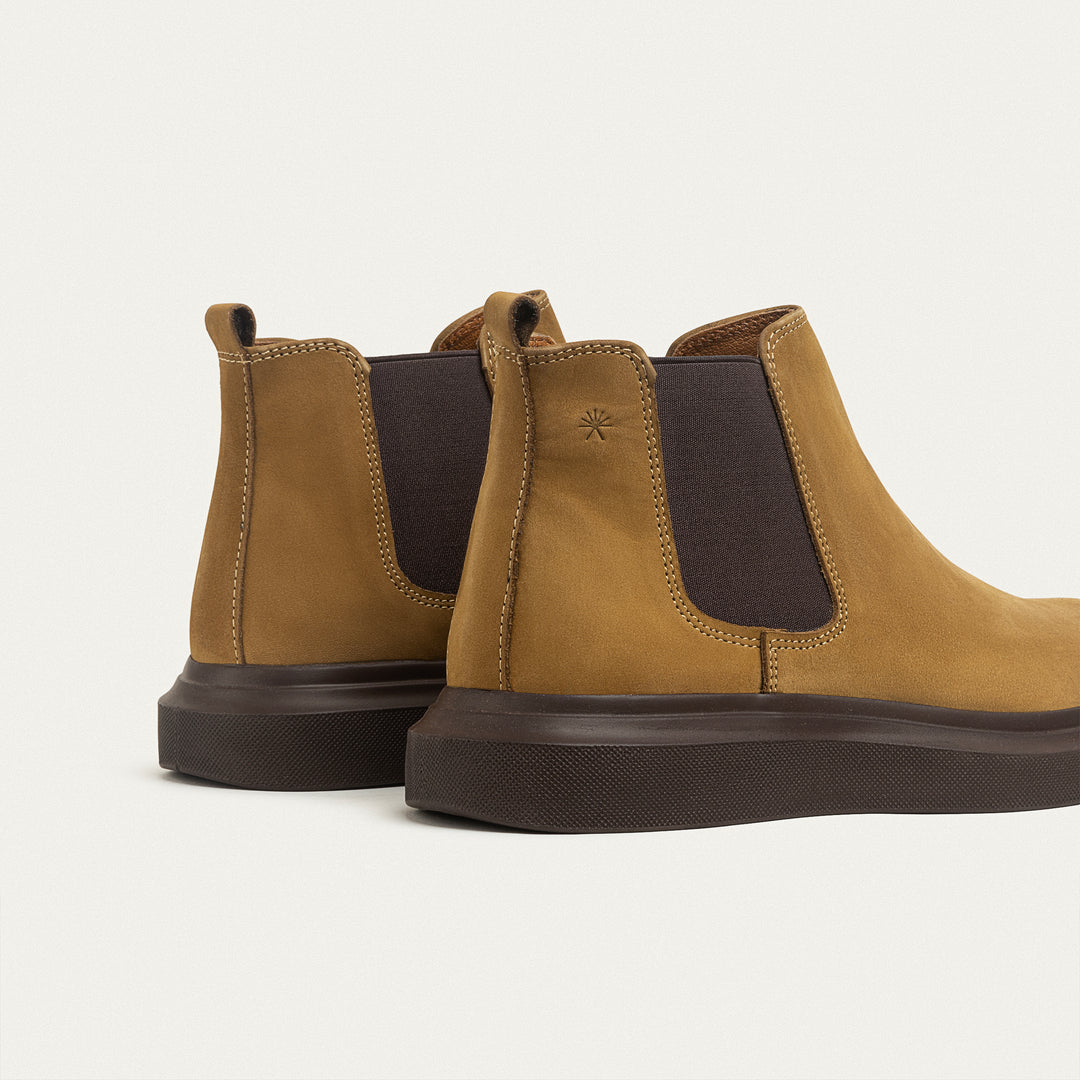 Achilles Urban Classic Chelsea Boots- Sandy Brown