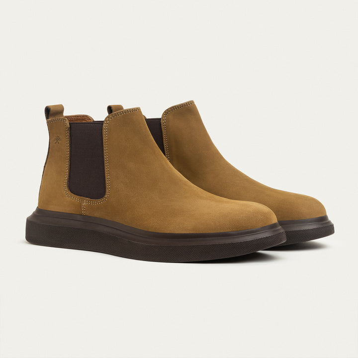 Achilles Urban Classic Chelsea Boots- Sandy Brown