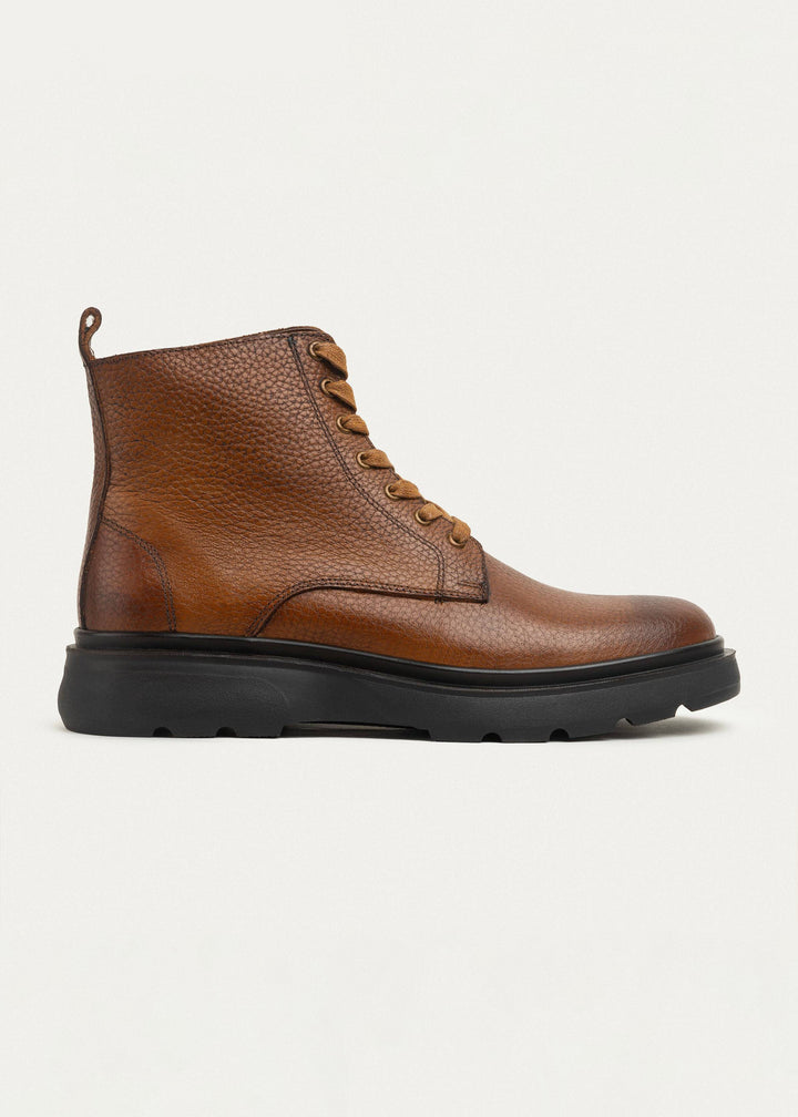 The Stompers Genuine Leather Half Boots | Textured Havan