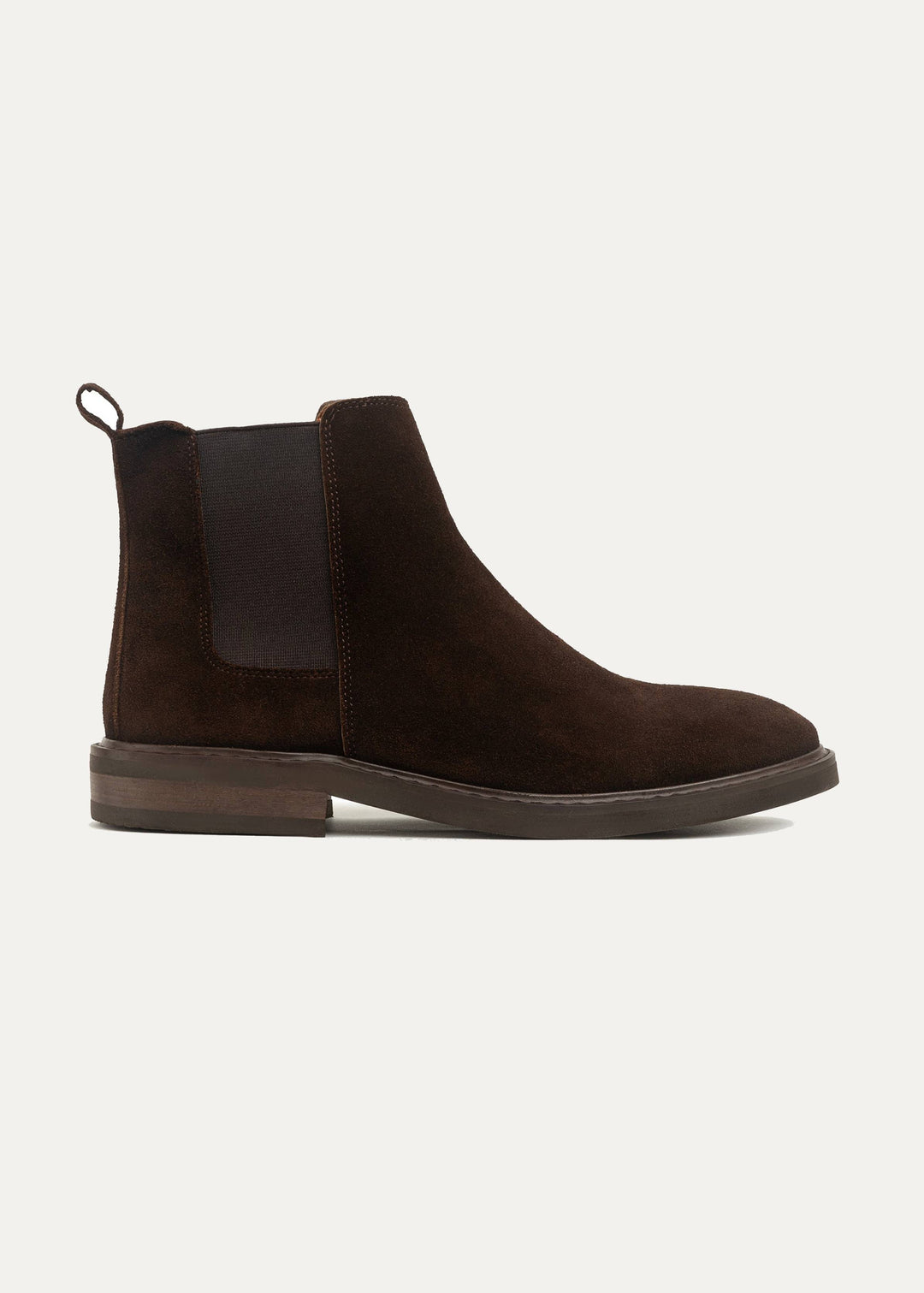 Achilles Signature Premium Suede Chelsea Boots - Brown