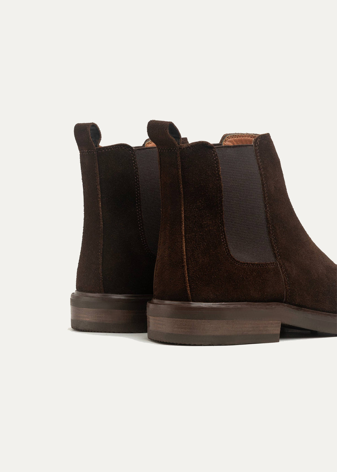 Achilles Signature Premium Suede Chelsea Boots - Brown