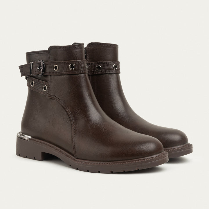 Élan Ankle Boot -  Brown