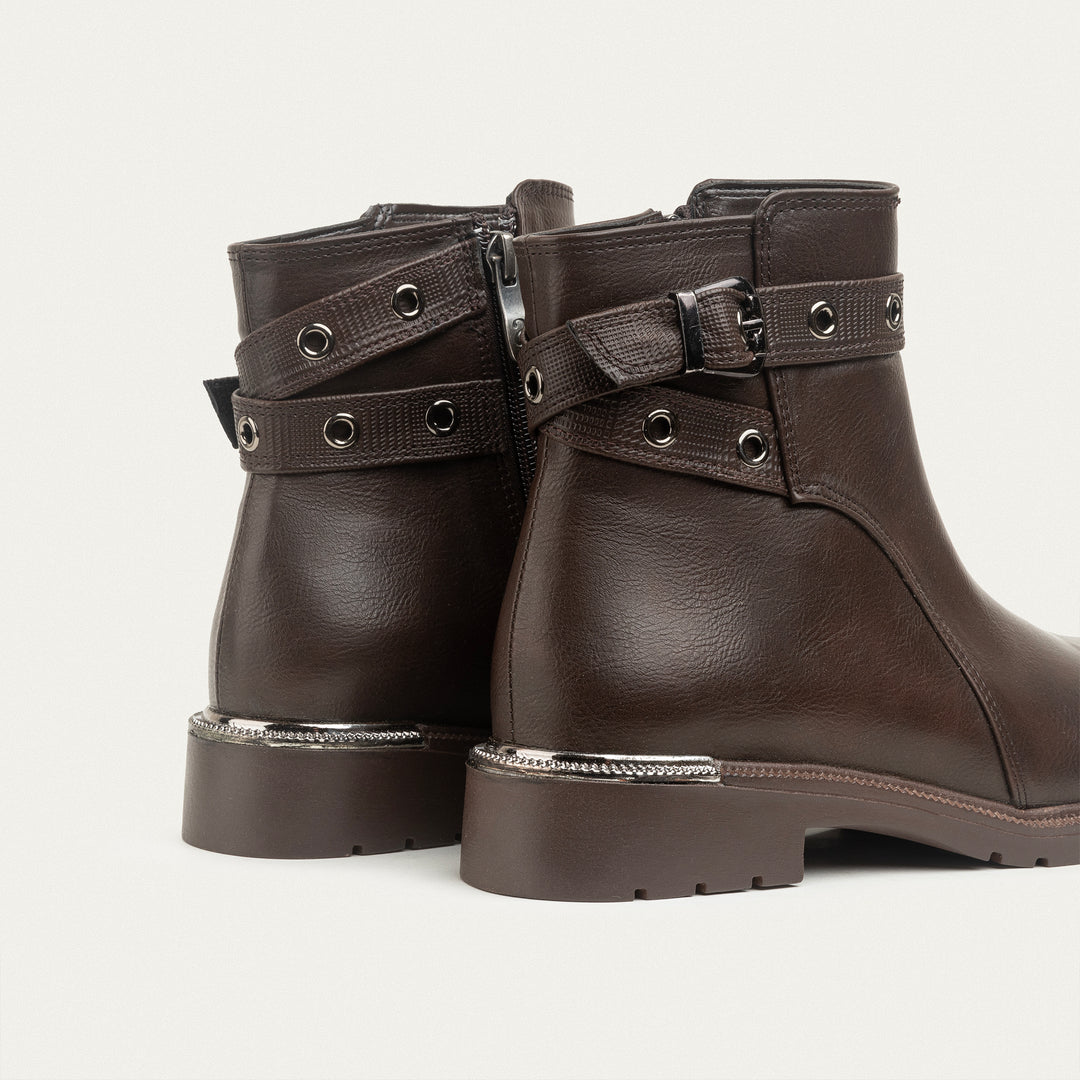 Élan Ankle Boot -  Brown