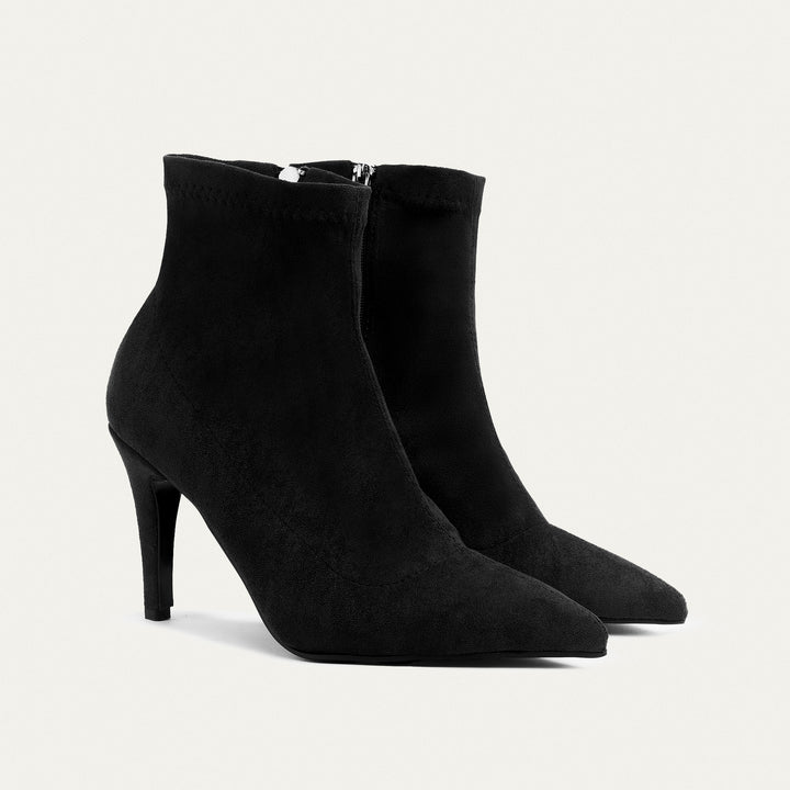 Ankle-high boots - Flat Black