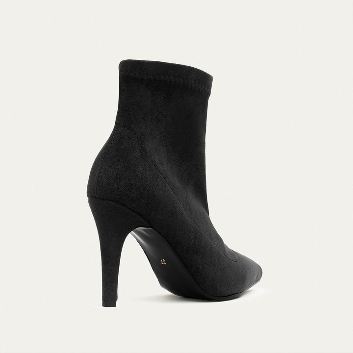 Ankle-high boots - Flat Black