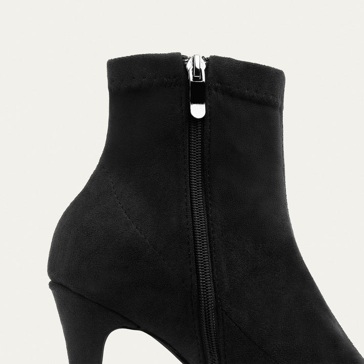 Ankle-high boots - Flat Black