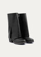 Aspen Folded Ankle Boots | Black