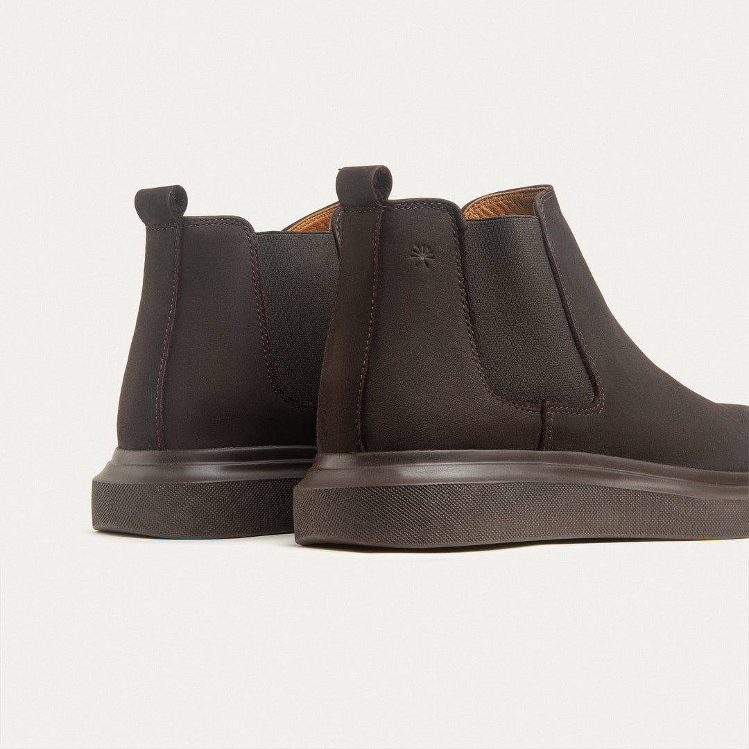 Achilles Urban Classic Chelsea Boots- Suede Brown