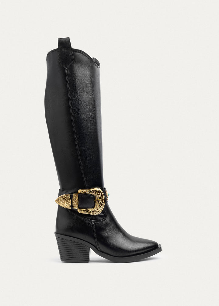 Achilles | Montana Western High Boots | Black