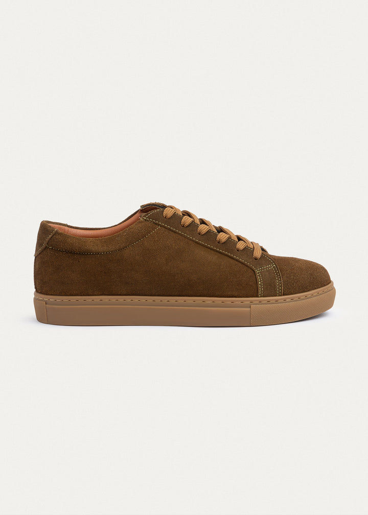 Achilles | Viale Comfort Lace-Up Men Sneakers - Olive