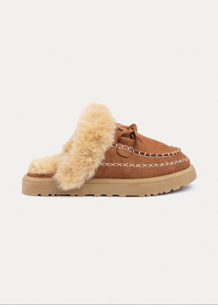 Achilles | Frost Charm Loafers | LightBrown