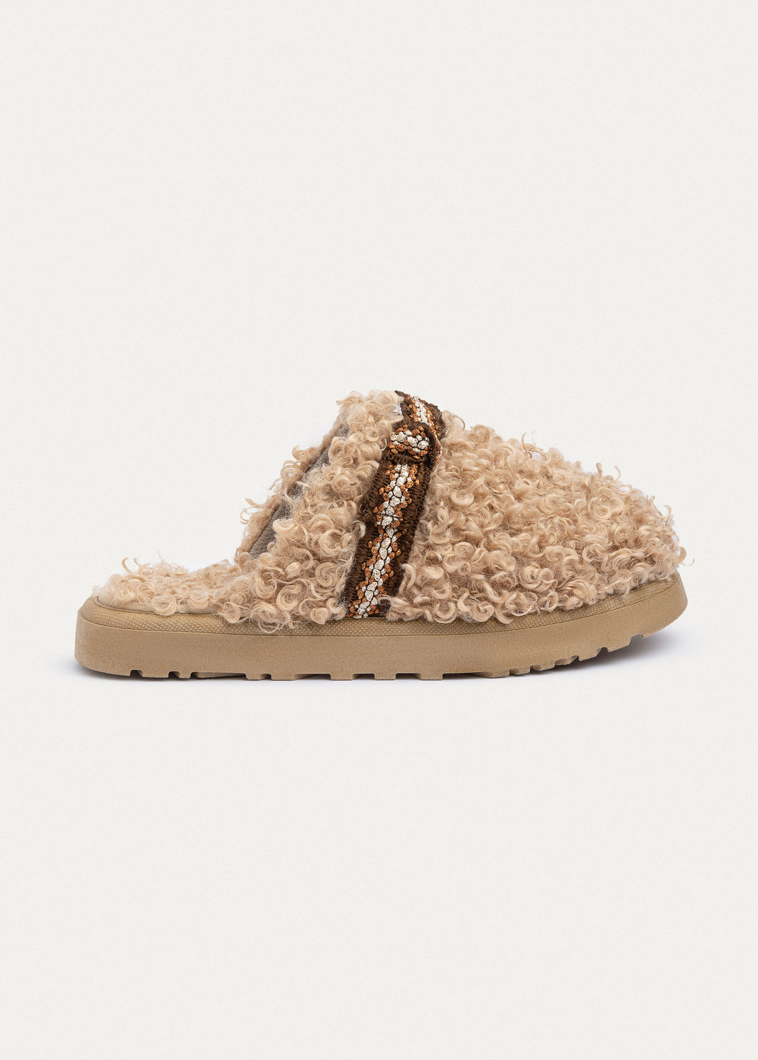 Achilles | Cozy Charm Slip-Ons | Beige
