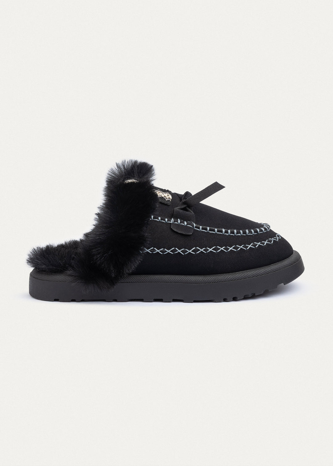 Achilles | Frost Charm Loafers | Black