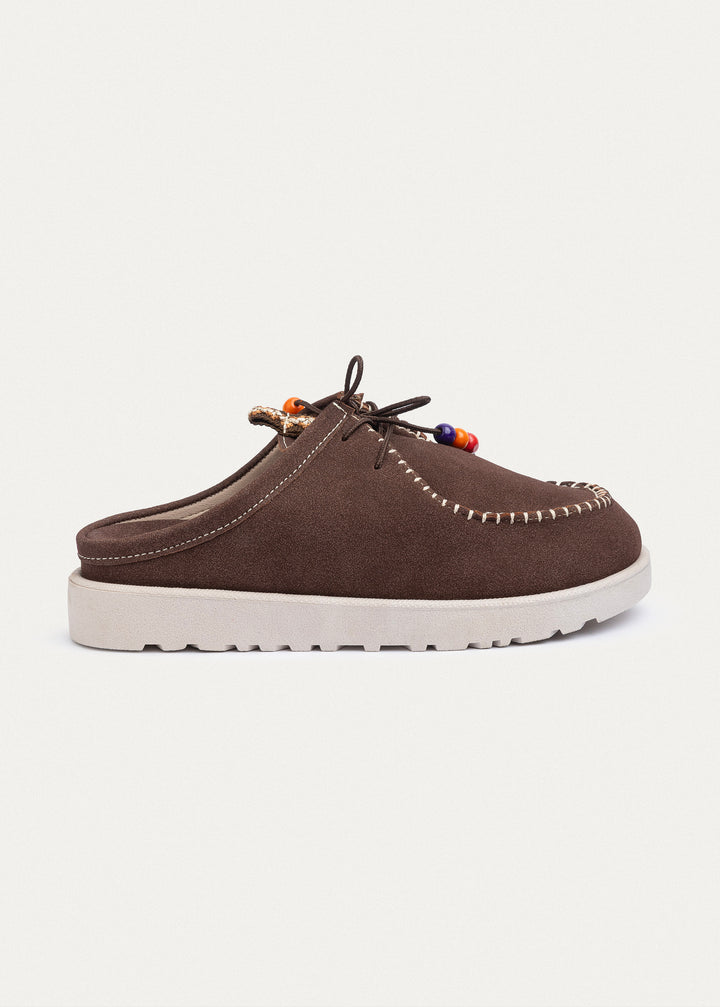 Achilles | Nomad Stitch Loafers | Brown