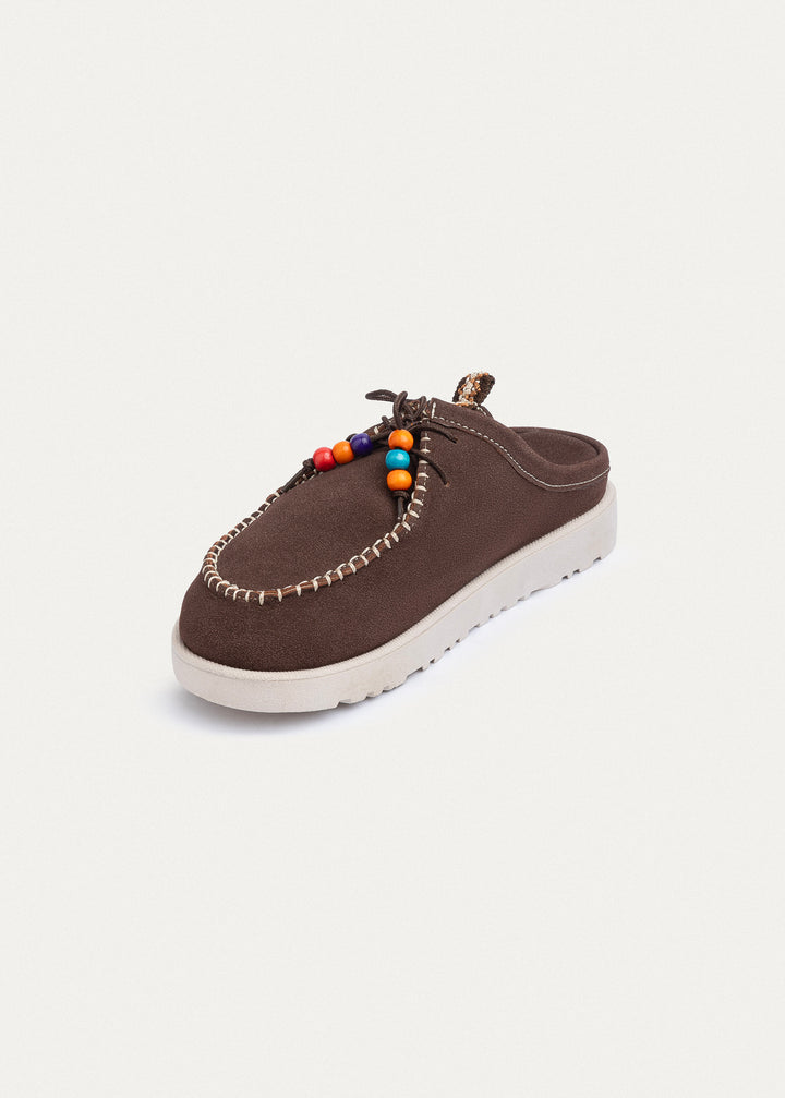 Achilles | Nomad Stitch Loafers | Brown