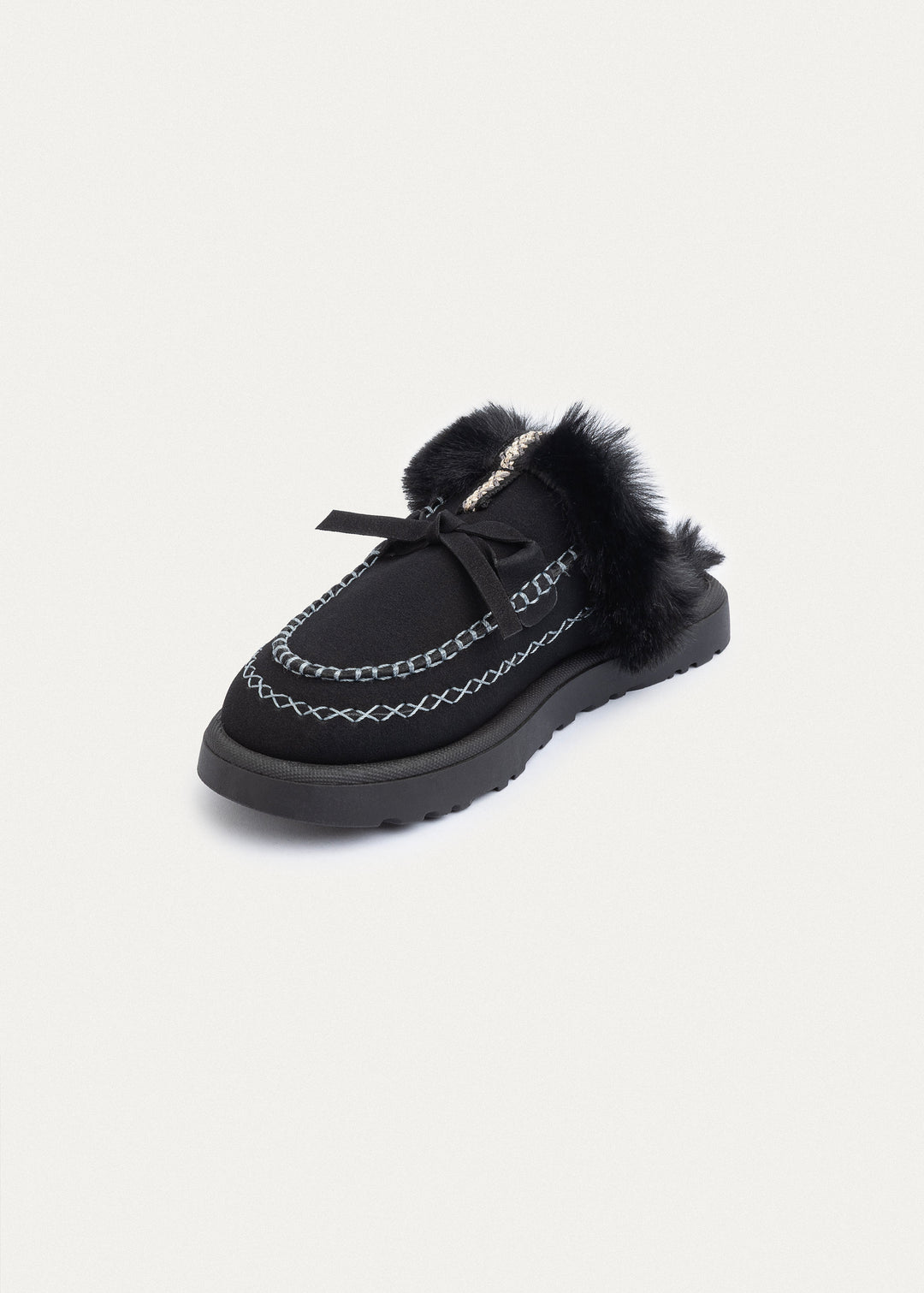 Achilles | Frost Charm Loafers | Black
