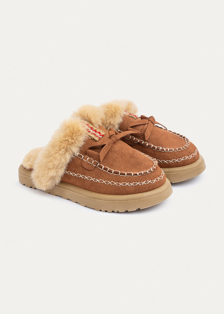 Achilles | Frost Charm Loafers | LightBrown