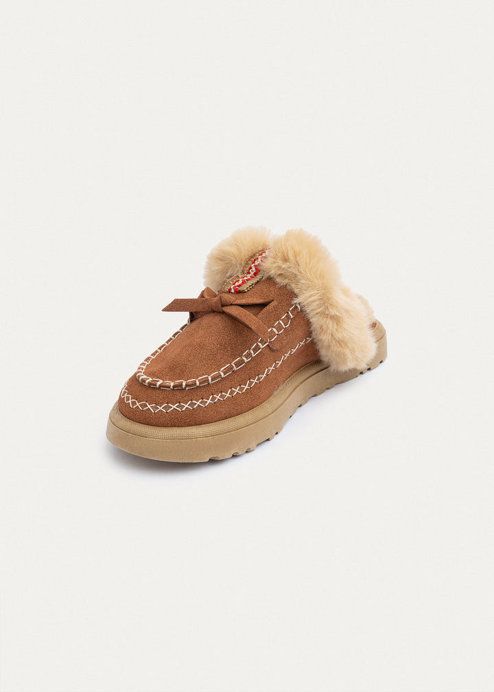Achilles | Frost Charm Loafers | LightBrown