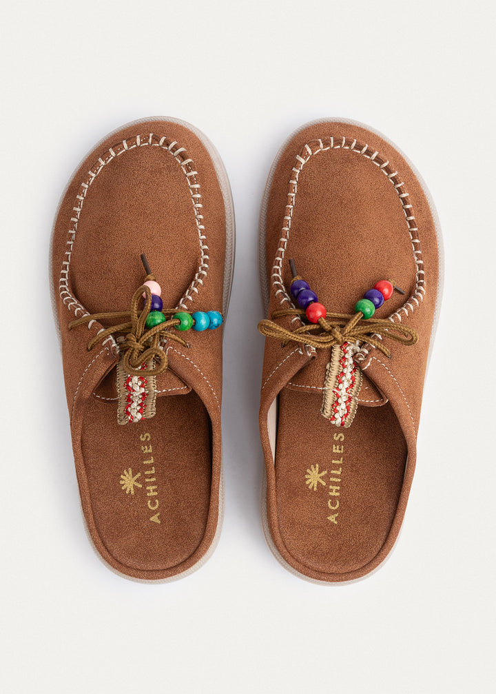 Nomad Stitch Loafers | Light Brown