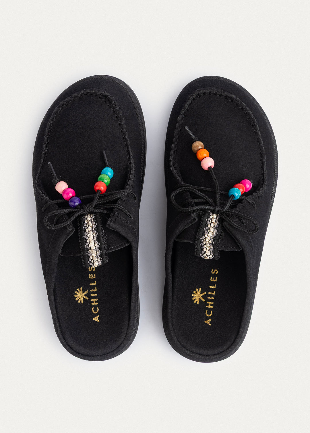 Achilles | Nomad Stitch Loafers | Black