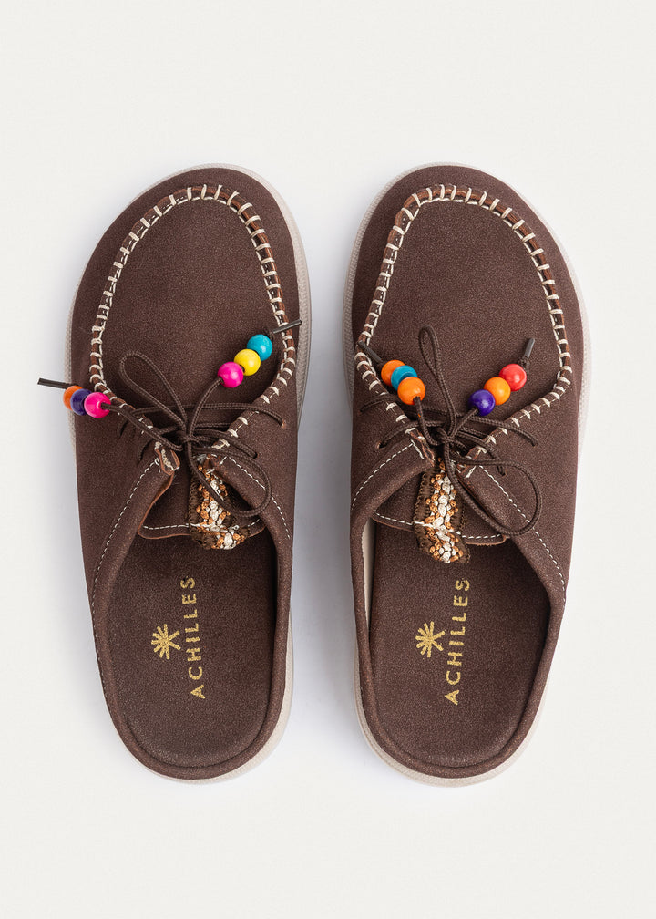 Nomad Stitch Loafers | Brown