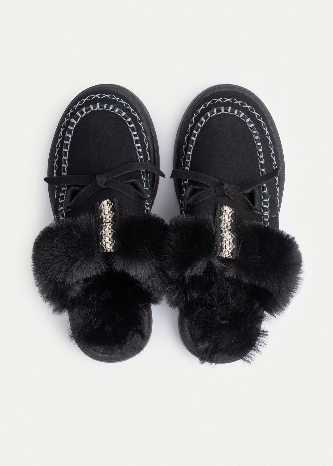 Achilles | Frost Charm Loafers | Black