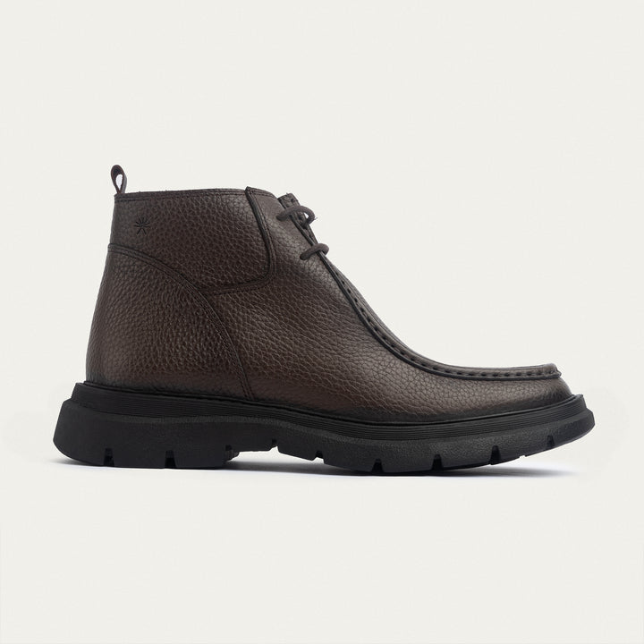 Achilles CityStride Chukka Classic Boots - Textured Dark Brown