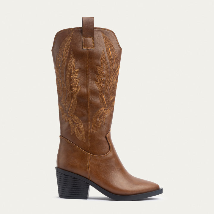 Sierra Starlight Stitched Cowboy Boots - Havan