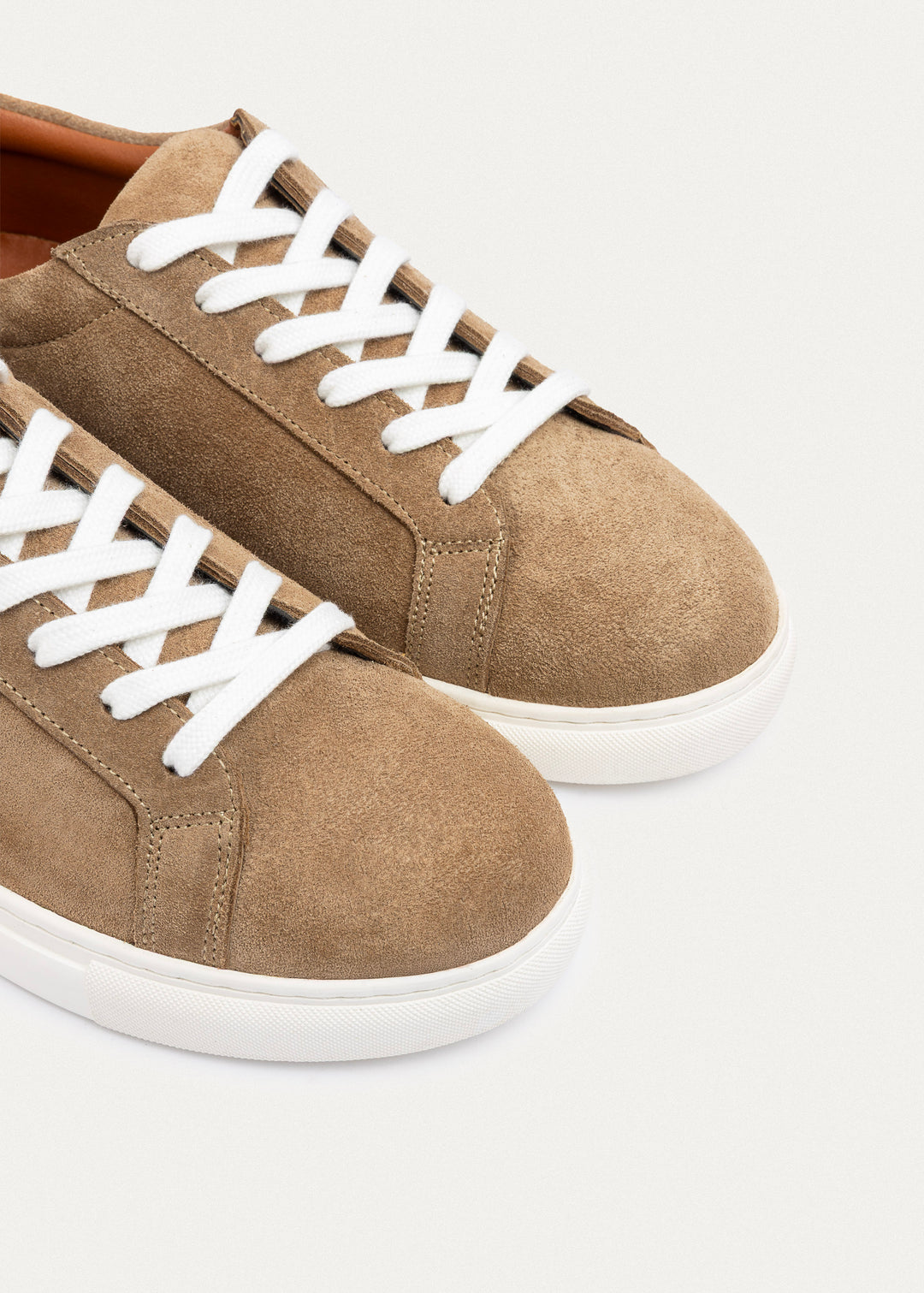 Achilles | Viale Comfort Lace-Up Men Sneakers - Cafe